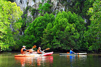 ทัวร์พายเรือคายัค อ่าวท่าเลน ครึ่งวัน