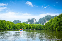 ทัวร์พายเรือคายัค อ่าวท่าเลน ครึ่งวัน