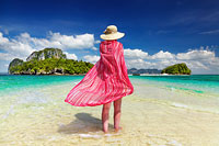 ทัวร์กระบี่ 4 เกาะ ทะเลแหวก โดยเรือหางยาว