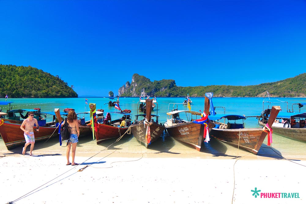 ทัวร์เกาะพีพี เกาะไม้ไผ่ โดยเรือเร็วสปีดโบ๊ท