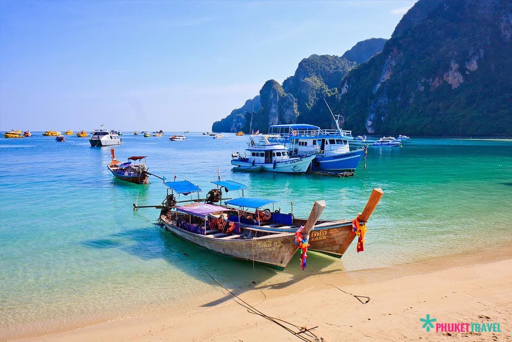 ทัวร์เกาะพีพี เกาะไม้ไผ่ โดยเรือเร็วสปีดโบ๊ท