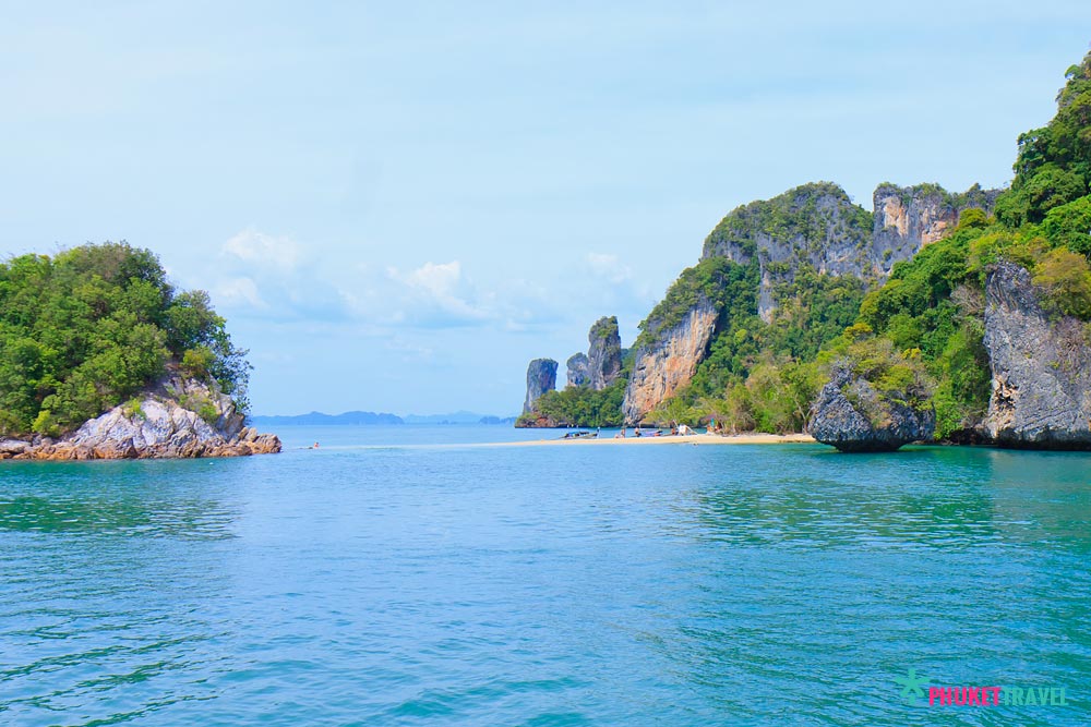 ทัวร์เกาะห้อง กระบี่ โดยเรือหางยาวหรือเรือเร็วสปีดโบ๊ท