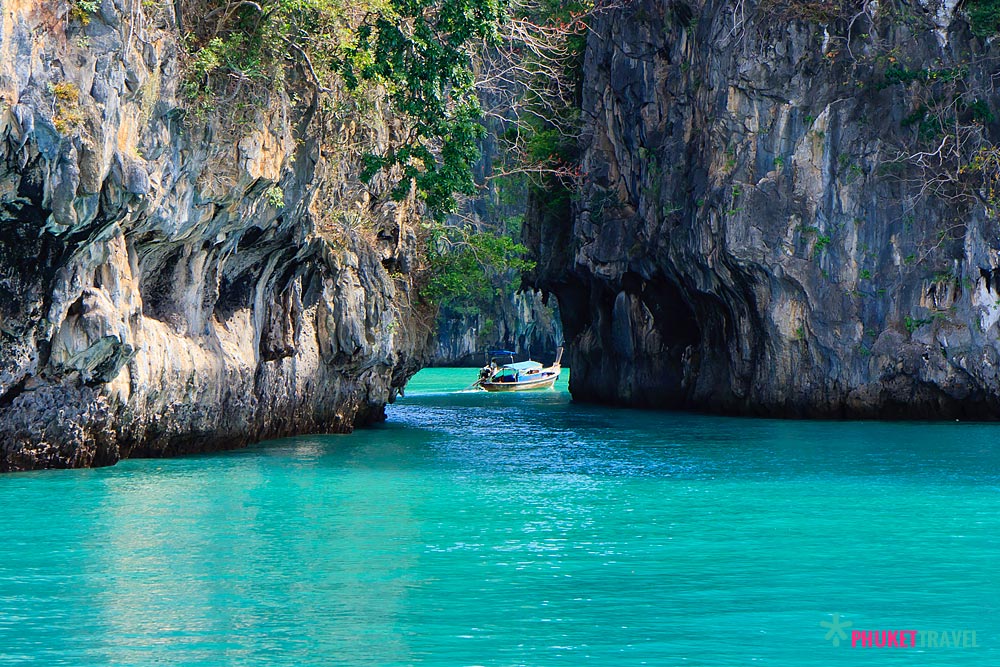ทัวร์เกาะห้อง กระบี่ โดยเรือหางยาวหรือเรือเร็วสปีดโบ๊ท