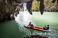 ทัวร์อ่าวพังงา + พายแคนู โดยเรือใหญ่