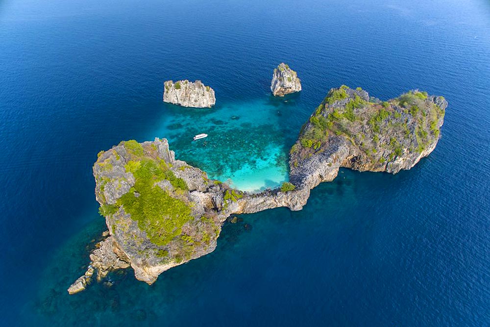 ทัวร์เกาะรอก+เกาะห้าโดยเรือเร็วสปีดโบ๊ท กับ Seastar Andaman หรือ Love Andaman