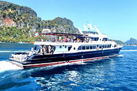 ทัวร์เกาะพีพี โดยเรือใหญ่ (เฟอร์รี่)