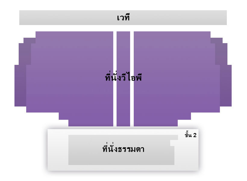 แผนผังที่นั่งโชว์ภูเก็ต ไซม่อน คาบาเรต์