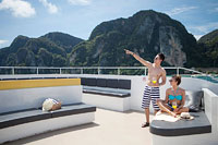 ทัวร์เกาะพีพีเรือใหญ่ ซีแองเจิ้ล บียอนด์ Sea Angel Beyond Cruise