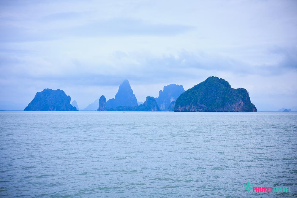ทัวร์อ่าวพังงาเรือเฟอร์รี่ เสม็ดนางชี