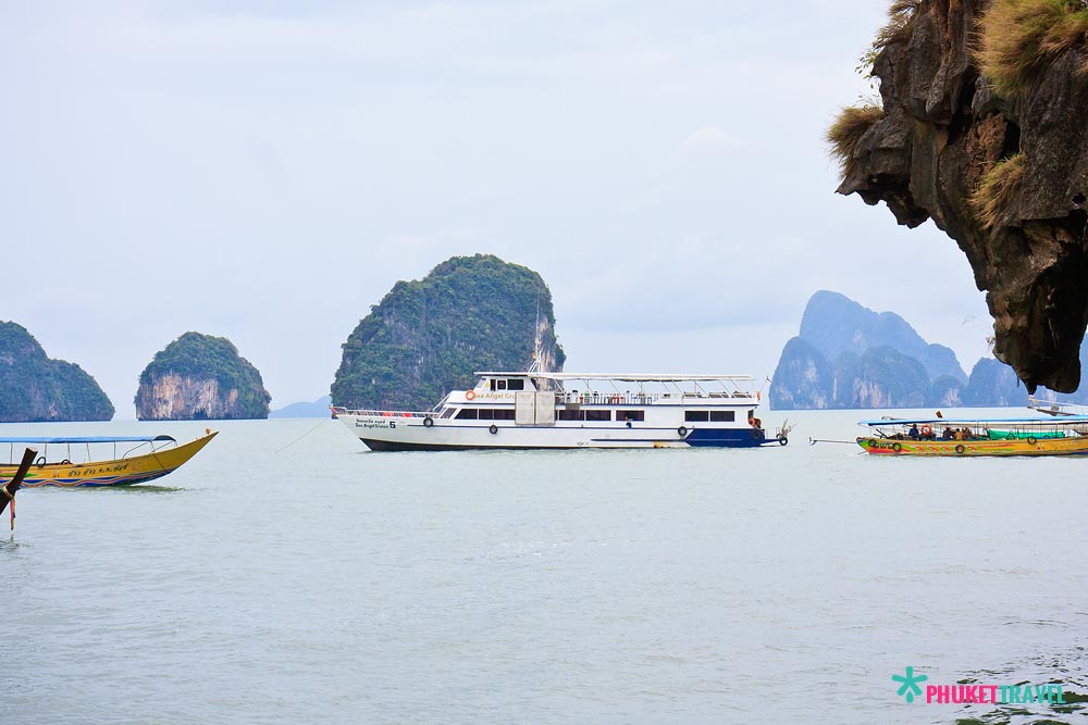 ทัวร์อ่าวพังงาเรือเฟอร์รี่ เสม็ดนางชี