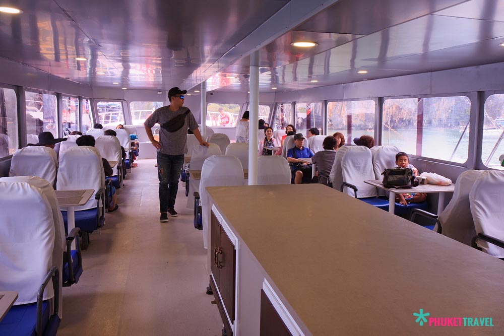 ทัวร์อ่าวพังงาเรือเฟอร์รี่ เสม็ดนางชี