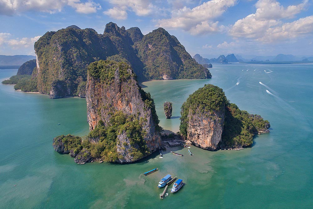 ทัวร์อ่าวพังงาเรือเฟอร์รี่ เสม็ดนางชี