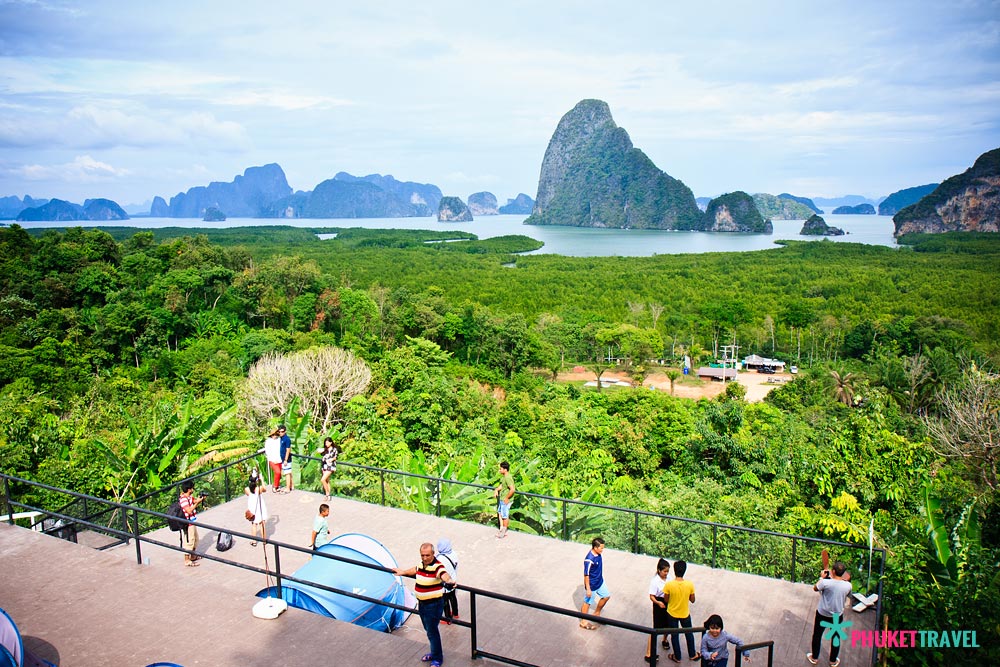 ทัวร์อ่าวพังงาเรือเฟอร์รี่ เสม็ดนางชี