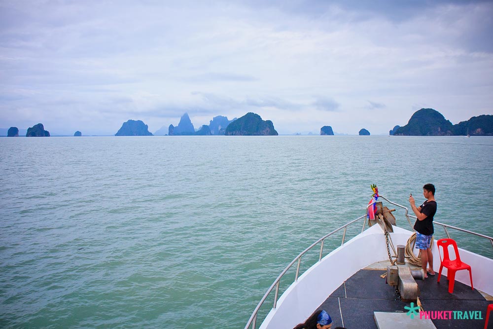 ทัวร์อ่าวพังงาเรือเฟอร์รี่ เสม็ดนางชี