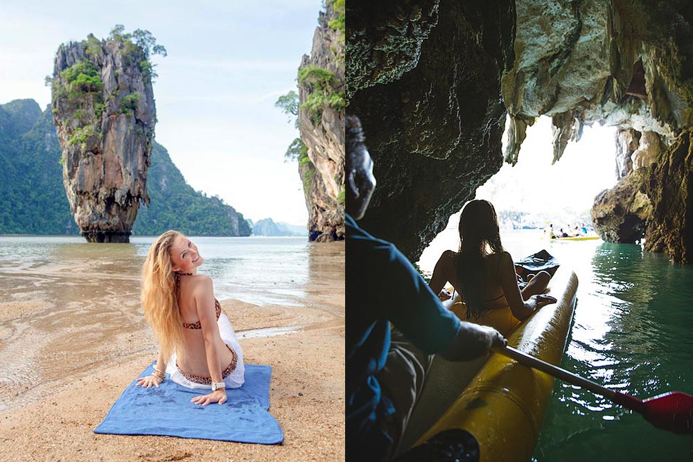 ทัวร์อ่าวพังงาเรือเฟอร์รี่ เสม็ดนางชี