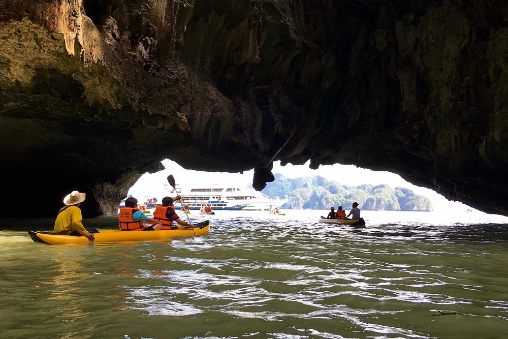 ทัวร์อ่าวพังงาเรือเฟอร์รี่ เสม็ดนางชี