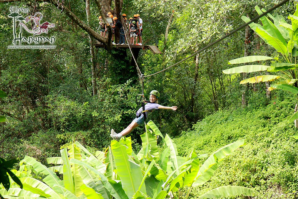 ฟลายอิ้งหนุมาน ซิปไลน์ ภูเก็ต (Flying Hanuman Phuket)