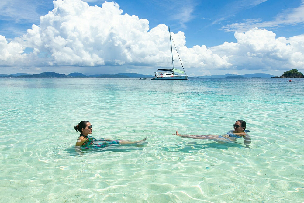 ทัวร์ล่องเรือใบคาตามาราน เกาะไข่