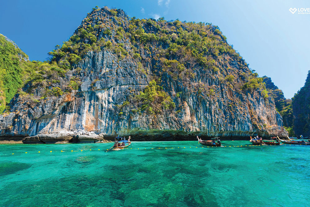 ทัวร์เกาะพีพี มาหยา เกาะไผ่ โดยเรือเร็วสปีดโบ๊ท