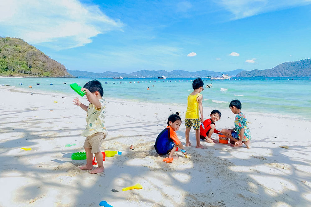 ทัวร์ล่องเรือใบเกาะไม้ท่อน เกาะเฮ