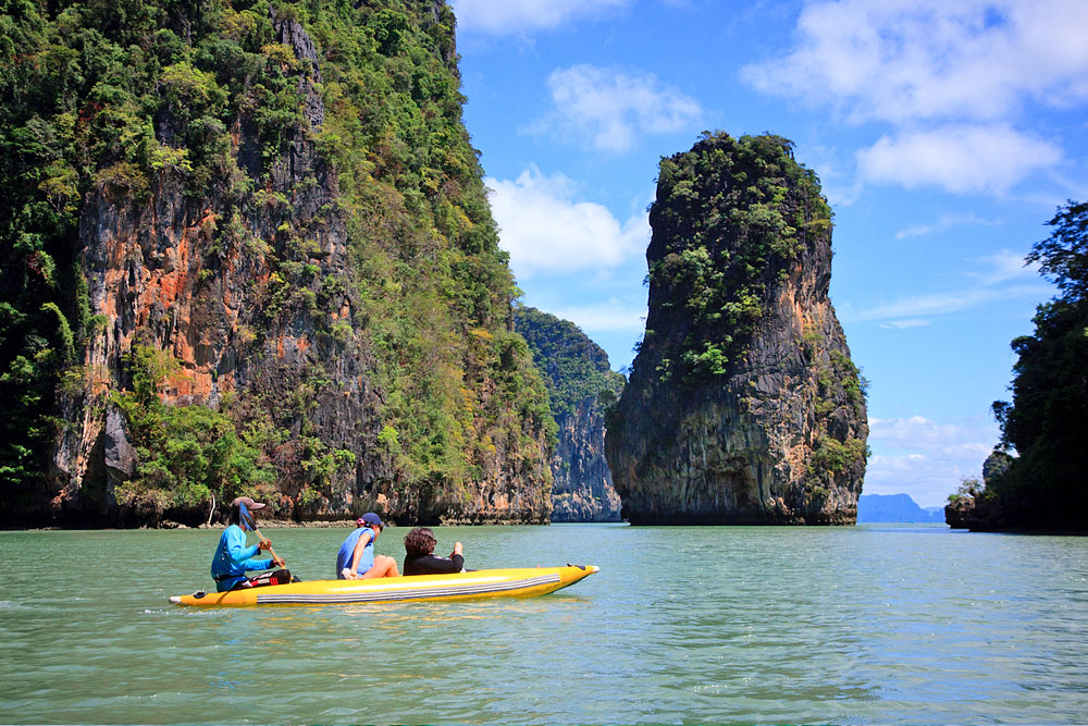 เช่าเหมาลำเรือหางยาวเที่ยวอ่าวพังงา