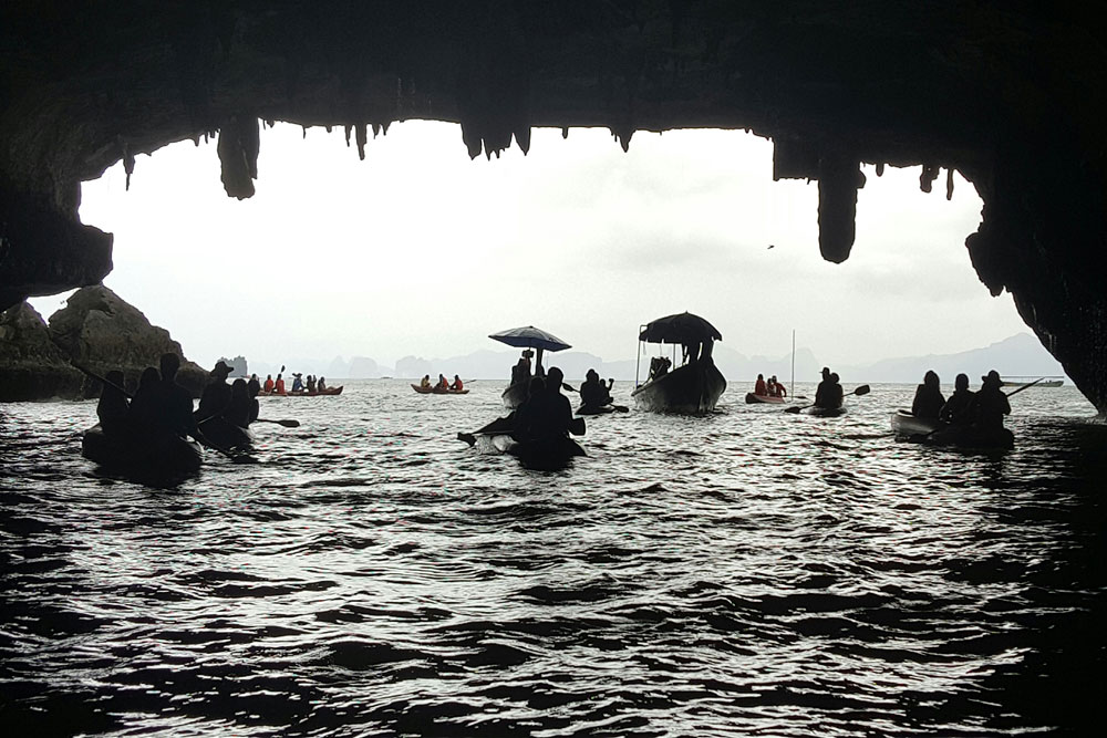 เช่าเหมาลำเรือหางยาวเที่ยวอ่าวพังงา