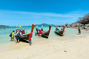 เช่าเหมาลำเรือหางยาวภูเก็ต