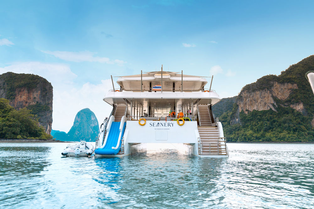 ทัวร์ล่องเรือยอร์ชหรู Seanery ชมอ่าวพังงา