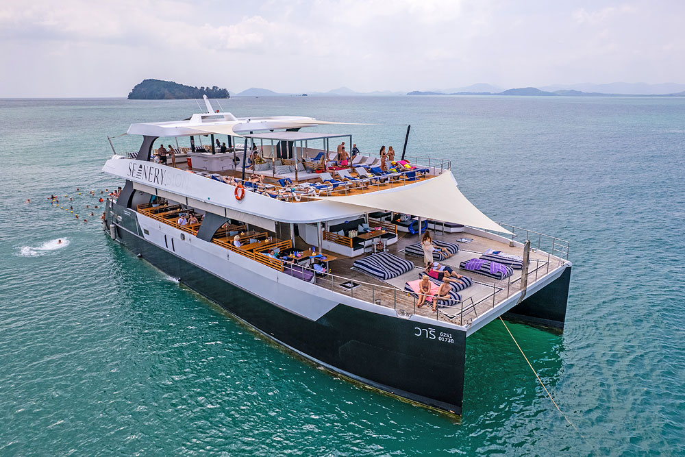ทัวร์ล่องเรือยอร์ชหรู Seanery ชมอ่าวพังงา