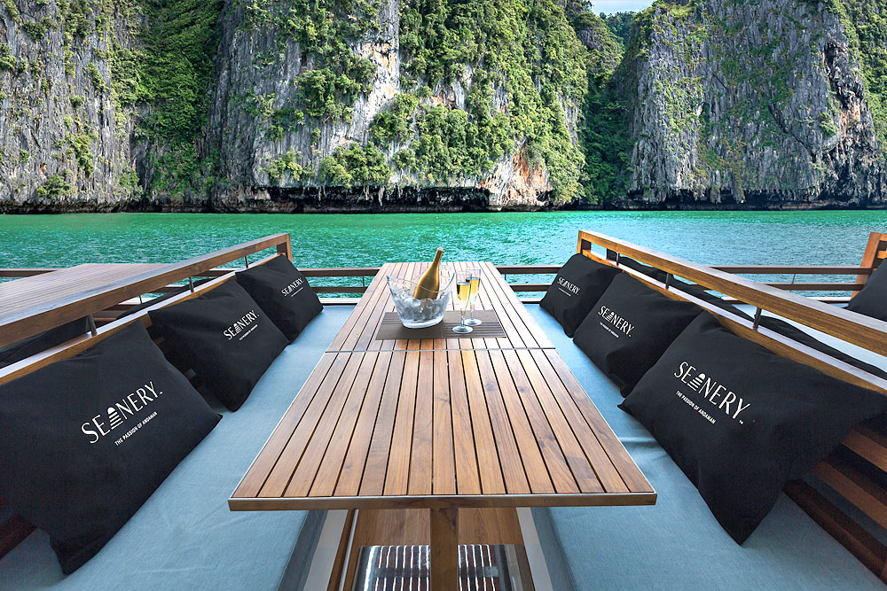 ทัวร์ล่องเรือยอร์ชหรู Seanery ชมอ่าวพังงา