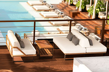 ที่นั่งแบบ Balcony Sofa