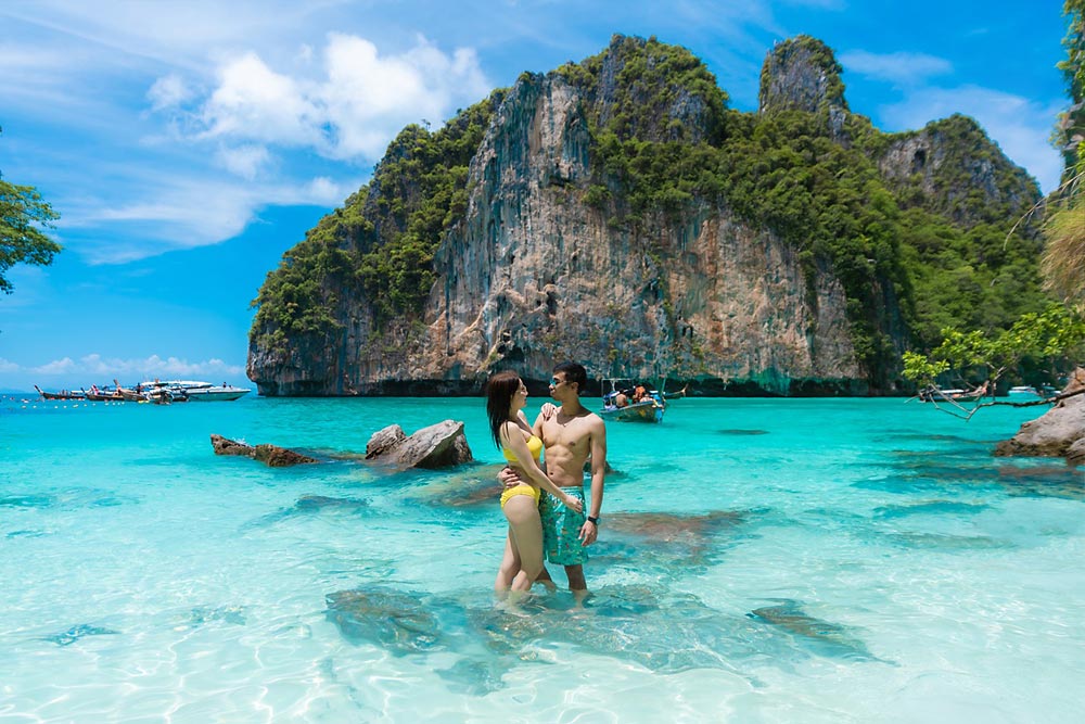 ทัวร์เกาะพีพี เกาะไม้ท่อน ชมซันเซ็ท โดยเรือสปีดคาตามาราน