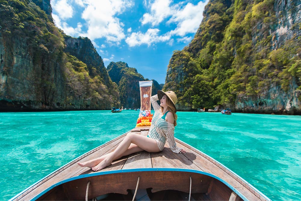 ทัวร์เกาะพีพี เกาะไม้ท่อน ชมซันเซ็ท โดยเรือสปีดคาตามาราน