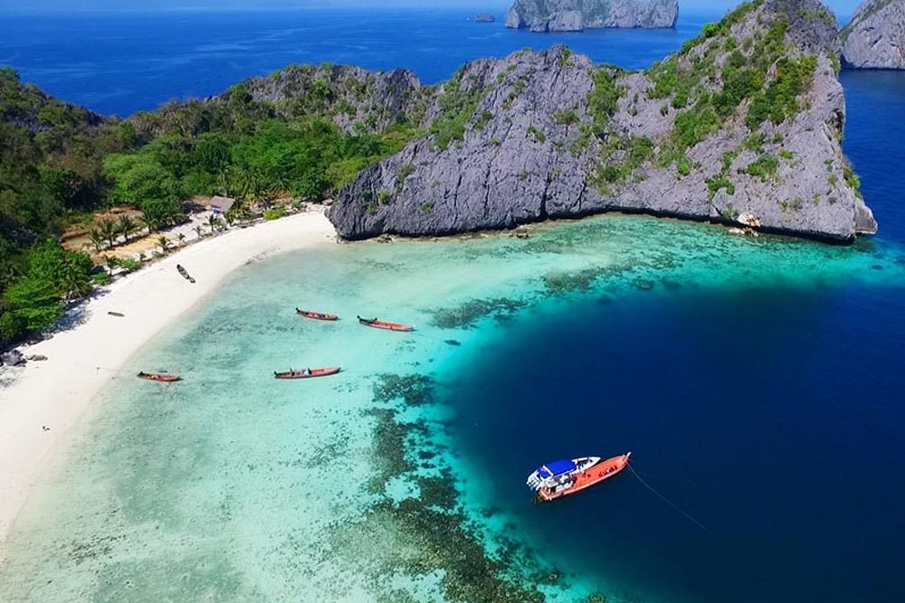 ทัวร์ทะเลพม่า 3 เกาะ เกาะหัวใจมรกต ทริปวันเดียว